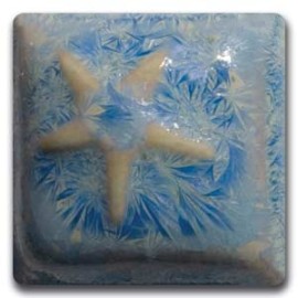 Blue Snowflakes Crystal Blossom Mid-Range Glaze Blue Snowflakes Crystal Blossom Mid-Range Glaze